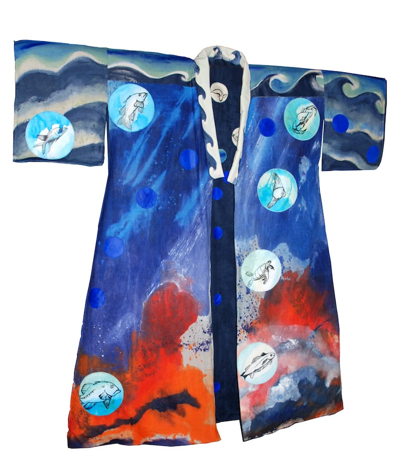 Ocean Blues - Kimono - Mieke de Waal